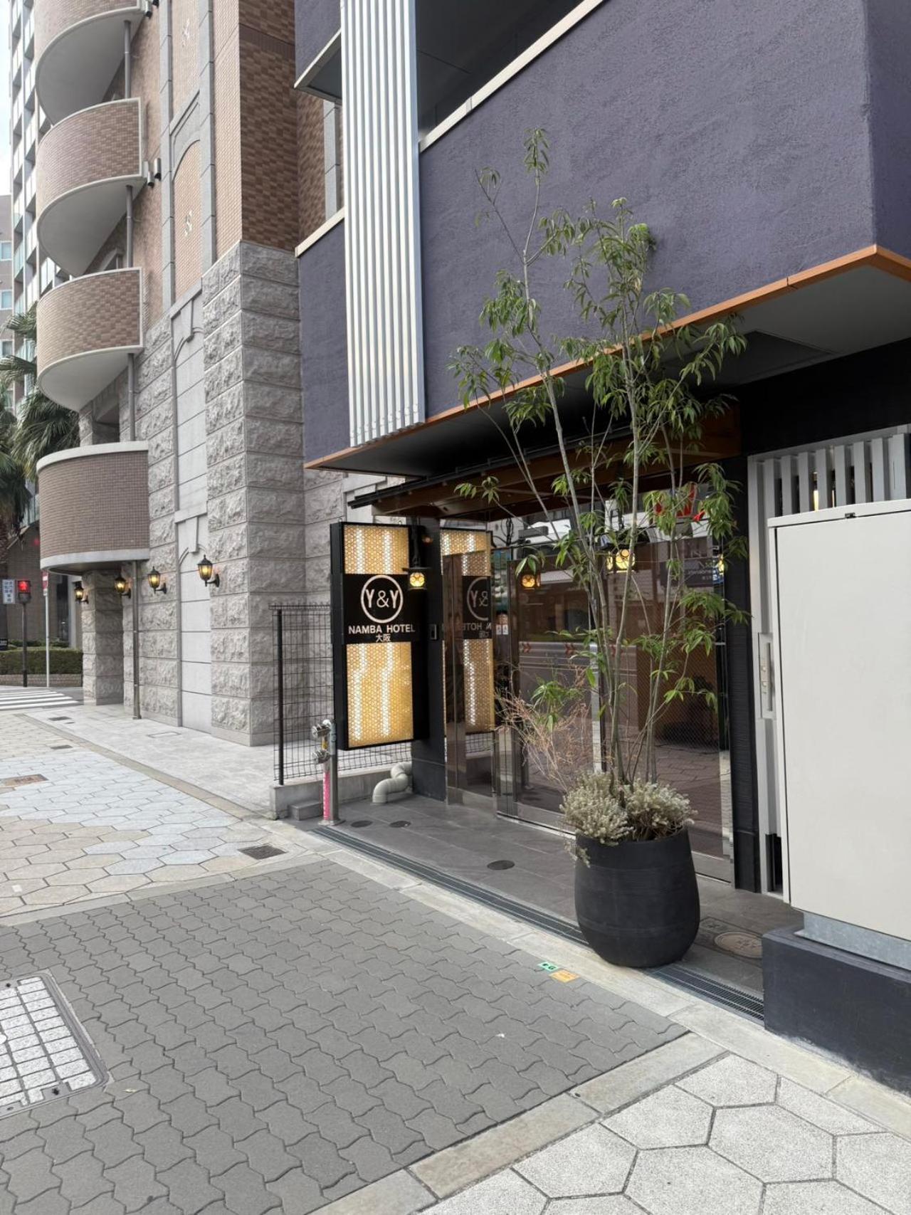 Y&Y Namba Hotel Осака Экстерьер фото